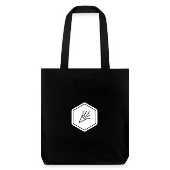 Logo discret pour l’enterrement de vie de garçon – fête pour les équipes - Tote bag épais recyclé Stanley/Stella - noir - Devant