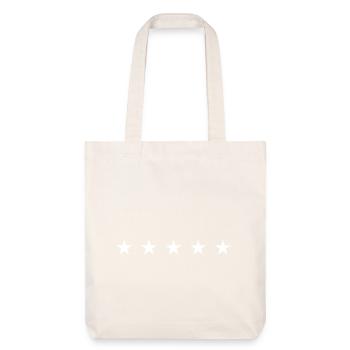Noël 5 étoiles - Tote bag épais recyclé Stanley/Stella - blanc cassé - Devant