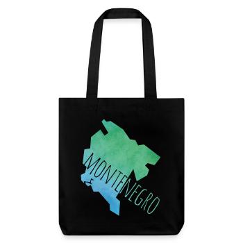 montenegro - Tote bag épais recyclé Stanley/Stella - noir - Devant