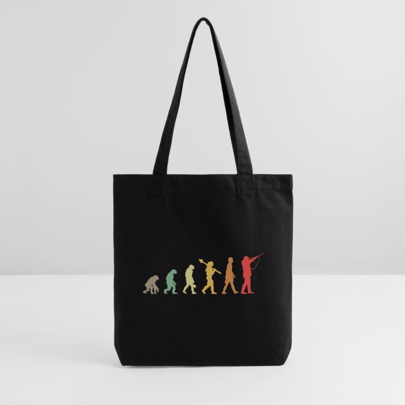 Évolution Chasse Chasseurs Tote bag épais recyclé Stanley/Stella