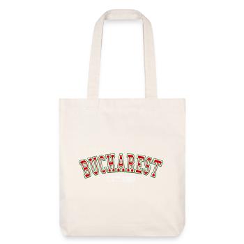 Bucharest Est. 1986 - Stanley/Stella Heavyweight Recycled Tote Bag - natural white - Front
