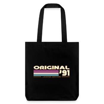 1991 - Tote bag épais recyclé Stanley/Stella - noir - Devant