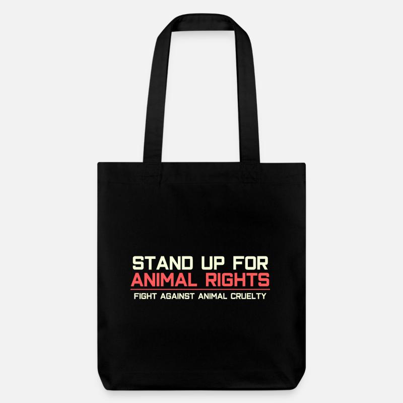 Forsvar for dyrs rettigheder - Stanley/Stella heavyweight recycled mulepose - sort