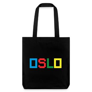 OSLO, Norvège, Norvège - Tote bag épais recyclé Stanley/Stella - noir - Devant