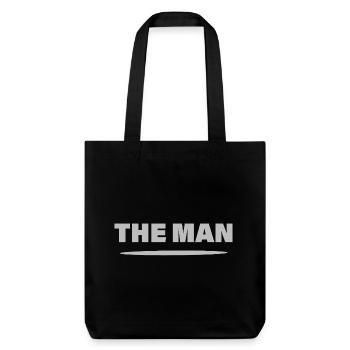 THE MAN - Stanley/Stella Heavyweight Recycled Tote Bag - black - Front