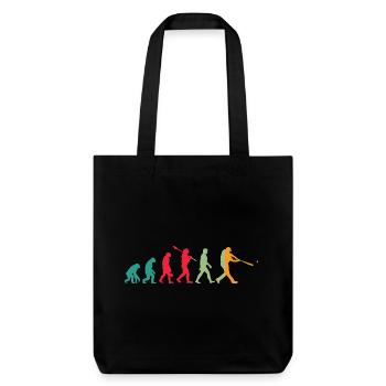 Évolution du basket-ball - Tote bag épais recyclé Stanley/Stella - noir - Devant
