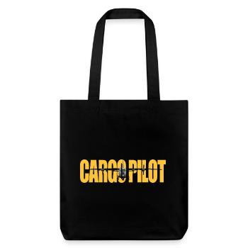 Cargo pilot An-12 - Stanley/Stella recycelter Heavyweight Stoffbeutel - Schwarz - Vorne