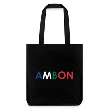 Ambon RMS - Tote bag épais recyclé Stanley/Stella - noir - Devant