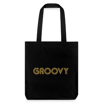 GROOVY Funk - Stanley/Stella Heavyweight Recycled Tote Bag - black - Front