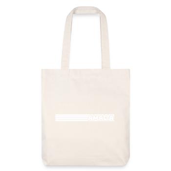 Nom masculin : Amalia - Tote bag épais recyclé Stanley/Stella - blanc cassé - Devant