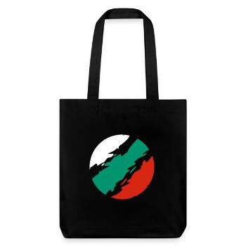 Drapeau de la Bulgarie - Tote bag épais recyclé Stanley/Stella - noir - Devant