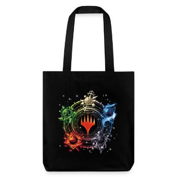 Magic: The Gathering Color Pie De La Magie - Tote bag épais recyclé Stanley/Stella - noir - Devant
