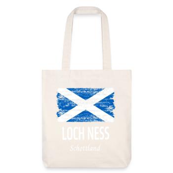 Loch Ness - Stanley/Stella recycelter Heavyweight Stoffbeutel - Naturweiß - Vorne
