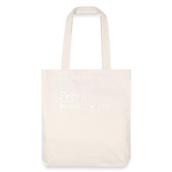 Funny oncle Funcle - Tote bag épais recyclé Stanley/Stella - blanc cassé - Devant