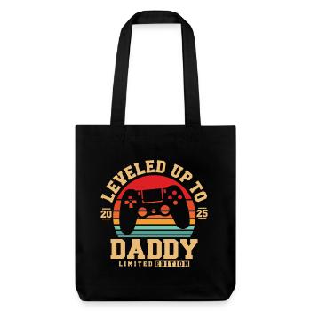 Promu papa en 2025 - Tote bag épais recyclé Stanley/Stella - noir - Devant