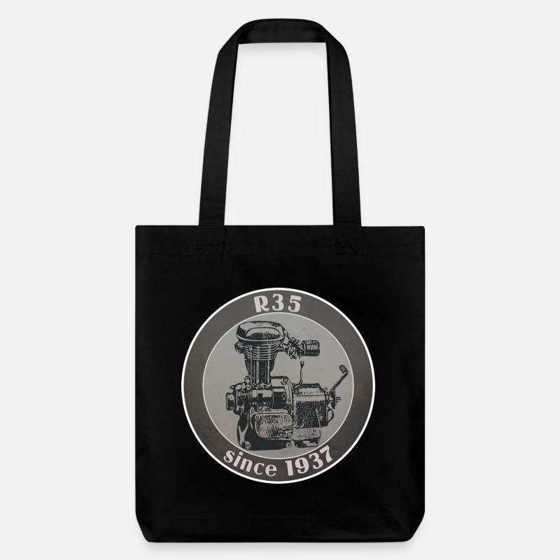R35 since 1937 - Tote bag épais recyclé Stanley/Stella - noir