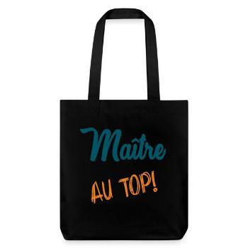 MAITRE - Tote bag épais recyclé Stanley/Stella - noir - Devant