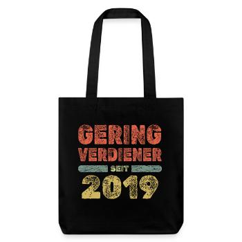 Ruling 2019 - Stanley/Stella Heavyweight Recycled Tote Bag - black - Front