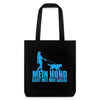 12 - Stanley/Stella Heavyweight Recycled Tote Bag - black - Front