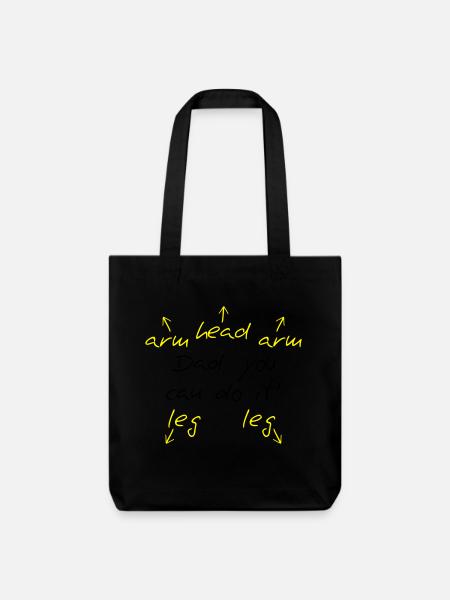 You can do it Dad - Stanley/Stella Heavyweight Recycled Tote Bag - black