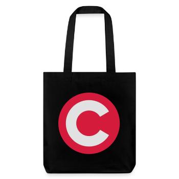 Copyright | Camera observed - Stanley/Stella Heavyweight Recycled Tote Bag - black - Front