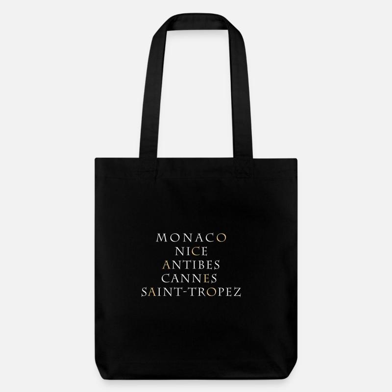 Monaco - Tote bag épais recyclé Stanley/Stella - noir