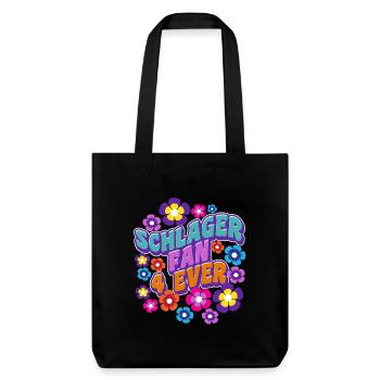 Schlagerfan Schlagermusik Fan Schlager Statement - Tote bag épais recyclé Stanley/Stella - noir - Devant