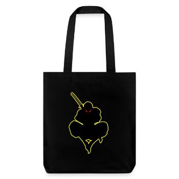 Dark Ninja Warrior Ninja Shadow Ninja Lover - Stanley/Stella Heavyweight Recycled Tote Bag - black - Front