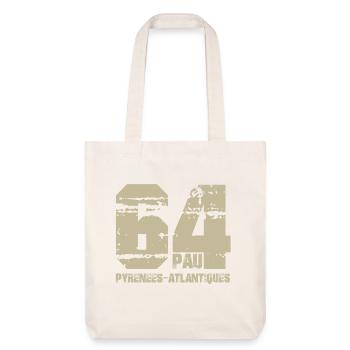 France Aquitaine Pyrénées Atlantiques 64 Pau - Tote bag épais recyclé Stanley/Stella - blanc cassé - Devant