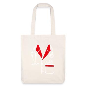 Médecin Médecin médecin spécialiste médecin de famille Médecin de famille Urgences - Tote bag épais recyclé Stanley/Stella - blanc cassé - Devant