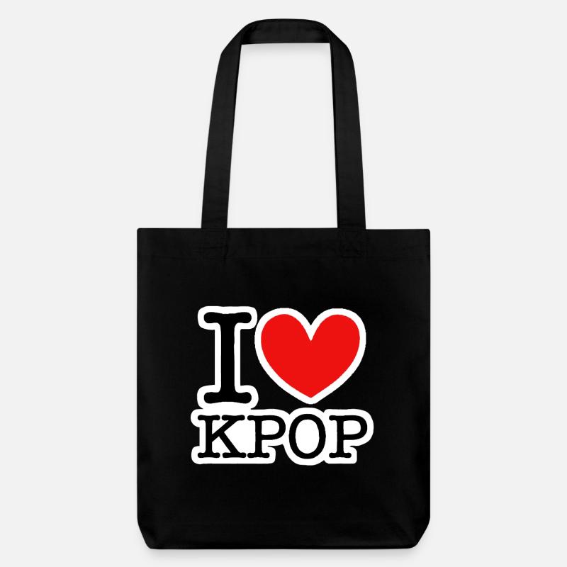 Kpop - Tote bag épais recyclé Stanley/Stella - noir