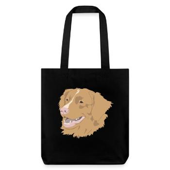 Retriever à péage de canard de la Nouvelle-Écosse - Tote bag épais recyclé Stanley/Stella - noir - Devant