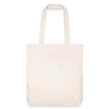 Abibliophobie Lecture Bookworm Reader - Tote bag épais recyclé Stanley/Stella - blanc cassé - Devant