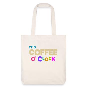 Cool Coffee Caffeine Statement Coffee Lovers - Stanley/Stella Heavyweight Recycled Tote Bag - natural white - Front