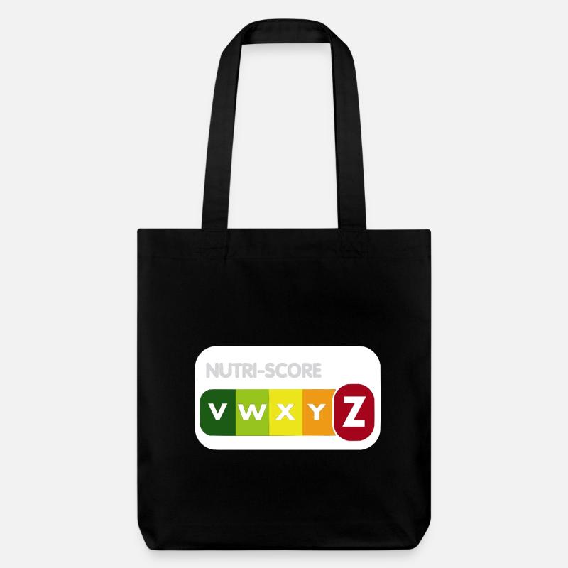 nutriscore - Tote bag épais recyclé Stanley/Stella - noir