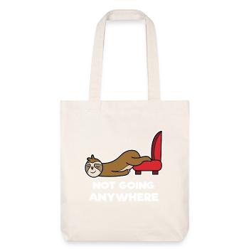 Animal Sloth Tired Lazy Jungle Statement - Stanley/Stella Heavyweight Recycled Tote Bag - natural white - Front