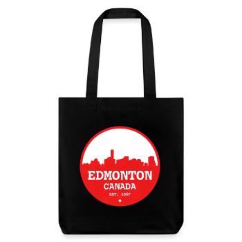 Cercle d’horizon d’Edmonton - Tote bag épais recyclé Stanley/Stella - noir - Devant
