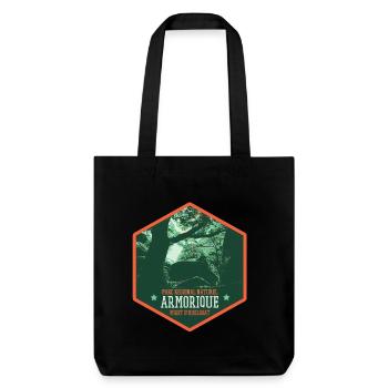 Huelgoat Forest in Armorica: Mystical Nature - Stanley/Stella Heavyweight Recycled Tote Bag - black - Front
