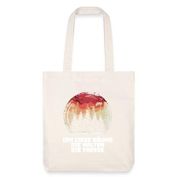 Forester Tree Forestry Statement Woodwork Lumberjack - Stanley/Stella Heavyweight Recycled Tote Bag - natural white - Front
