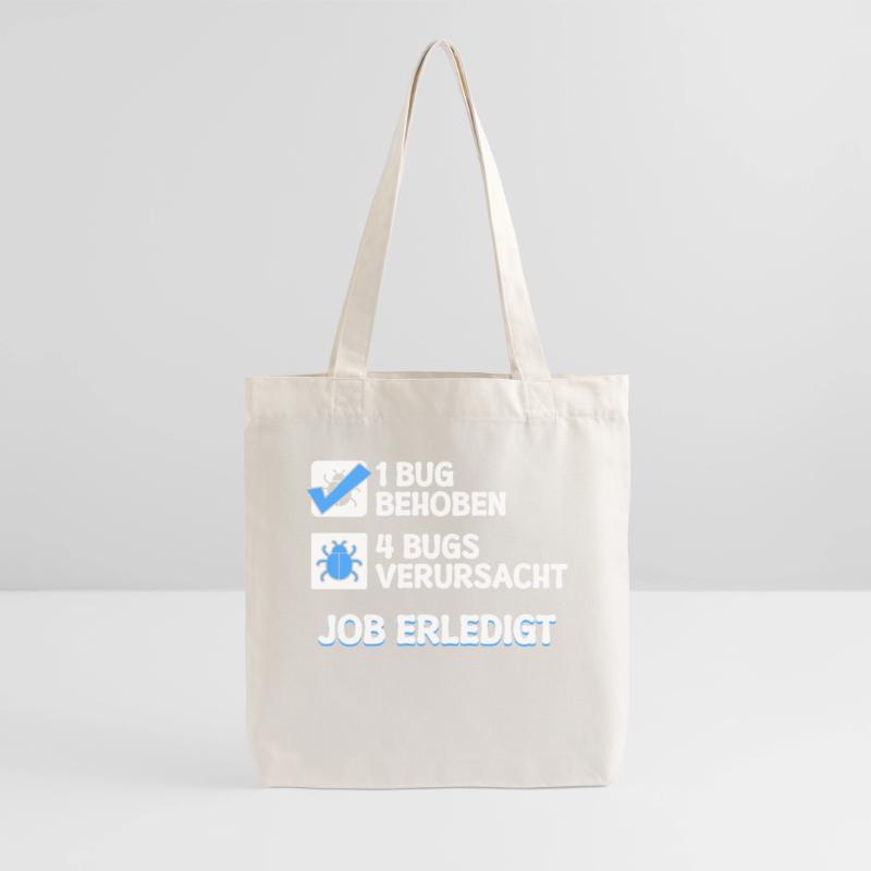 Développeur Coden skripting bugs debug correction de bugs Tote bag épais recyclé Stanley/Stella