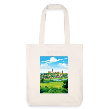 Avignon Frankreich Reise Poster Souvenir Malerei WPA - Stanley/Stella recycelter Heavyweight Stoffbeutel - Naturweiß - Vorne