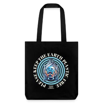 Sol sans plastique - Tote bag épais recyclé Stanley/Stella - noir - Devant