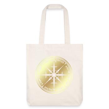 rose des vents - Tote bag épais recyclé Stanley/Stella - blanc cassé - Devant