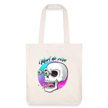 Mort de rire - Tote bag épais recyclé Stanley/Stella - blanc cassé - Devant