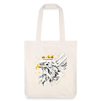 Poland White Eagle Flag Flag Geometry Gift - Stanley/Stella Heavyweight Recycled Tote Bag - natural white - Front