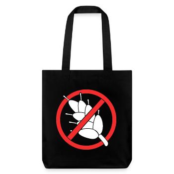 Maladie cœliaque sans gluten - Tote bag épais recyclé Stanley/Stella - noir - Devant