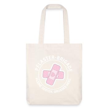 Pavement brigade Small gestures. Big heart. - Stanley/Stella Heavyweight Recycled Tote Bag - natural white - Front
