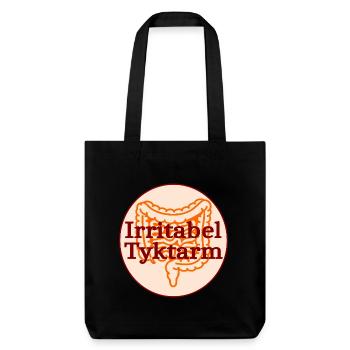 Syndrome du côlon irritable - Tote bag épais recyclé Stanley/Stella - noir - Devant
