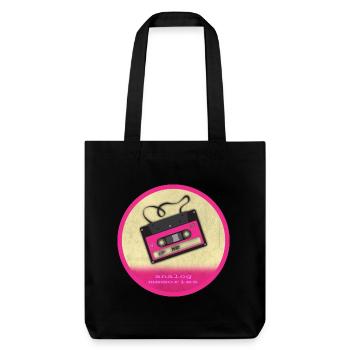 analog_memories - Tote bag épais recyclé Stanley/Stella - noir - Devant