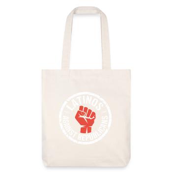 Lations contre les Républicains - Antifascist Tee - Tote bag épais recyclé Stanley/Stella - blanc cassé - Devant